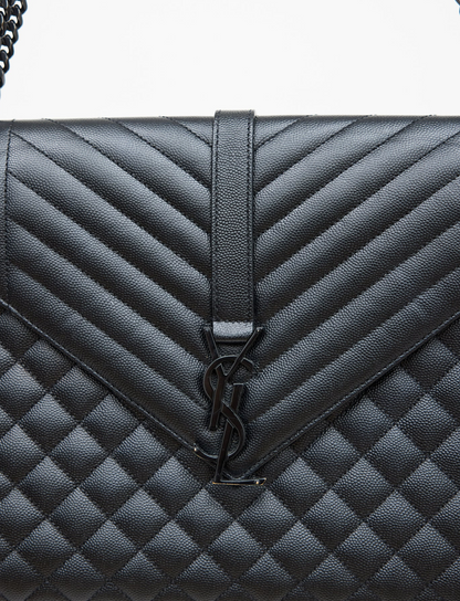 SAINT LAURENT Large Envelope Shoulder Bag