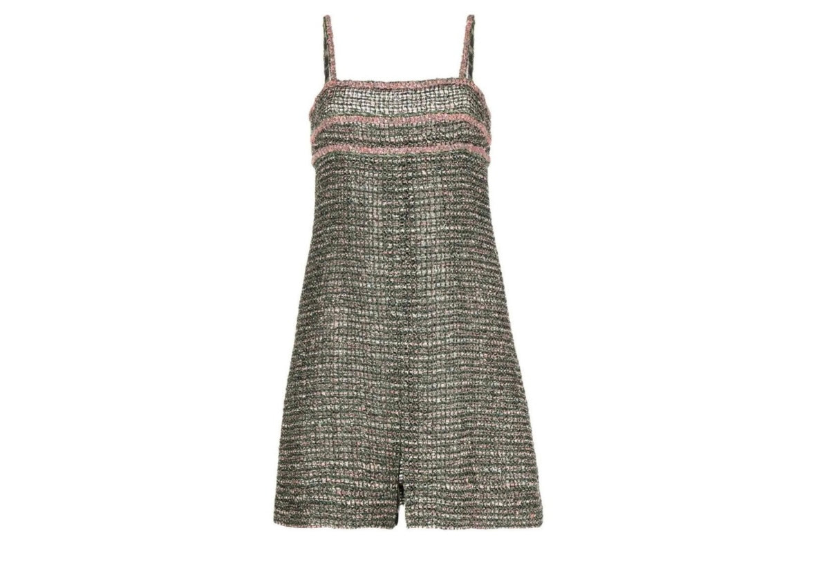 New* CHANEL Tweed Dress - FR34