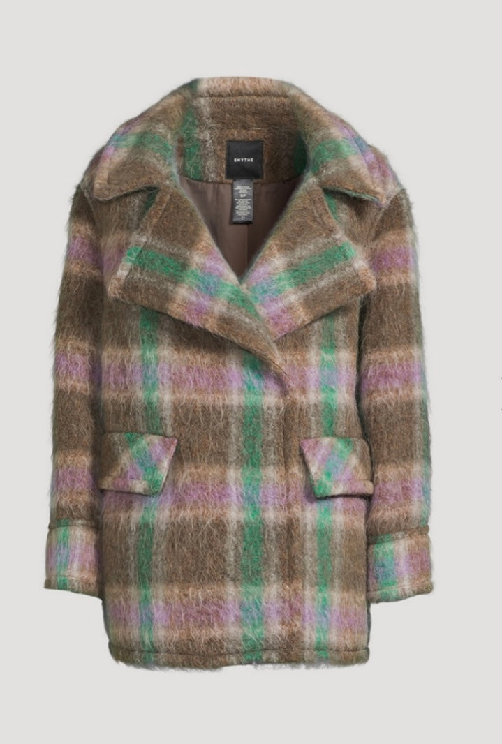 New* SMYTHE Blanket Car Coat - Size M