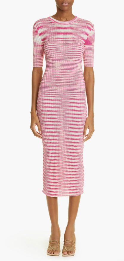 Missoni Space Dye Ribbed Midi Dress - Size 42