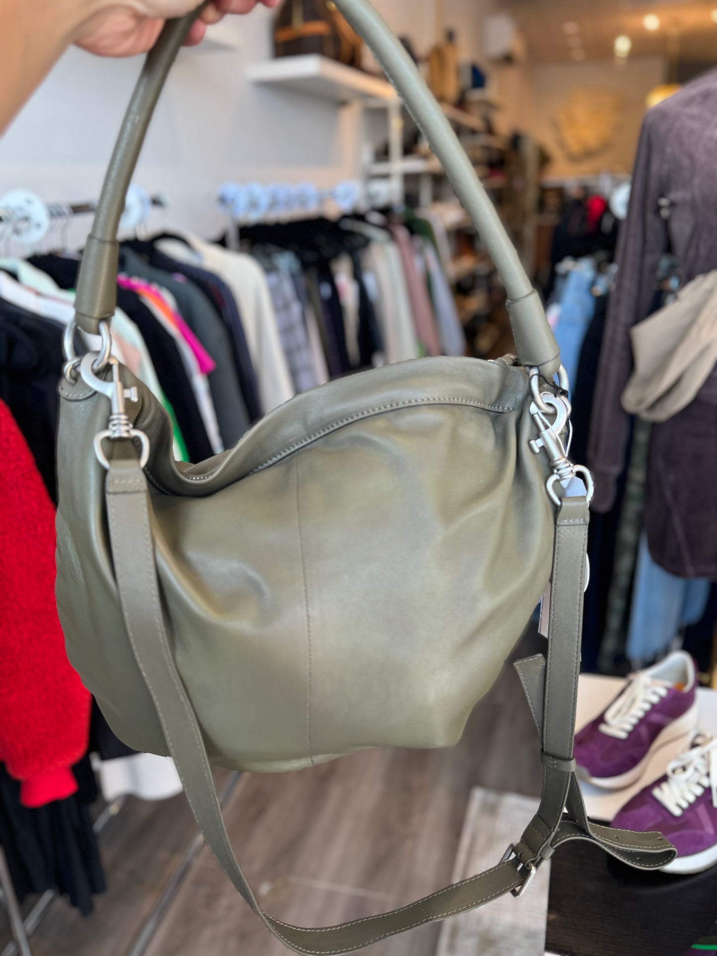 Liebeskind Leather Hobo Bag