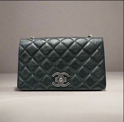 CHANEL 2016 Small City Rock Goatskin Bag