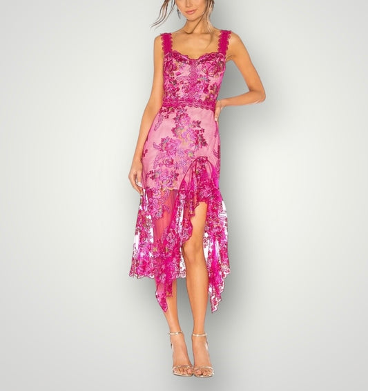 Bronx and Banco Eva Midi Dress - Size S