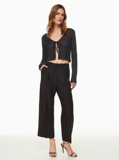 Wilfred
The Effortless Pant Linen Cropped - Size 8