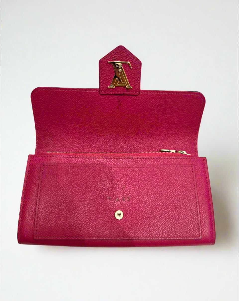 LOUIS VUITTON 2015 Lockme Wallet