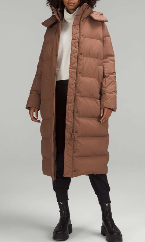 Lululemon Wunder Puff Jacket
Long - Size 4