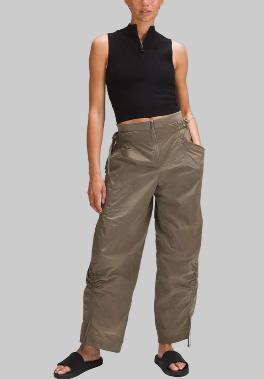 Lululemon Cinchable Wide-Leg Pant in Nomad - Size 12