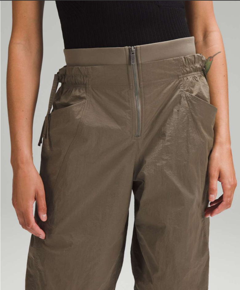 Lululemon Cinchable Wide-Leg Pant in Nomad - Size 12