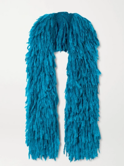 Dries Van Noten Boa Style Scarf
