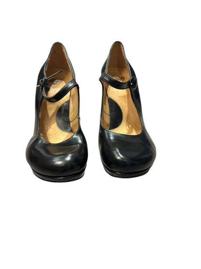 JOHN FLUEVOG Black Mary Jane Heels - Size 9