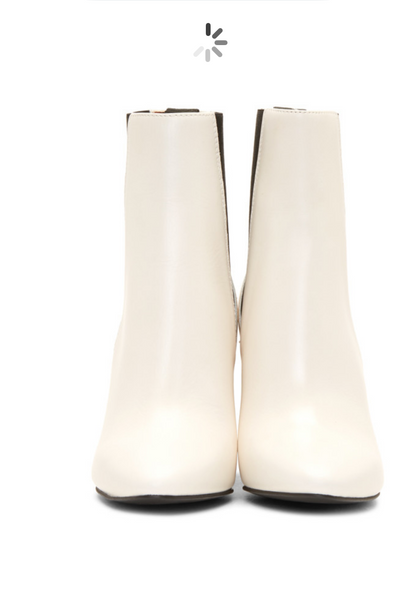 3.1 Phillip Lim White Drum Chelsea Boots - Size 39