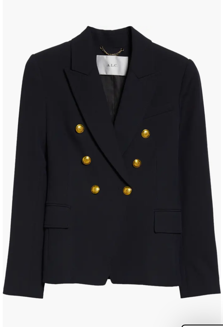 New* A.L.C Navy Chelsea Blazer - Size 8