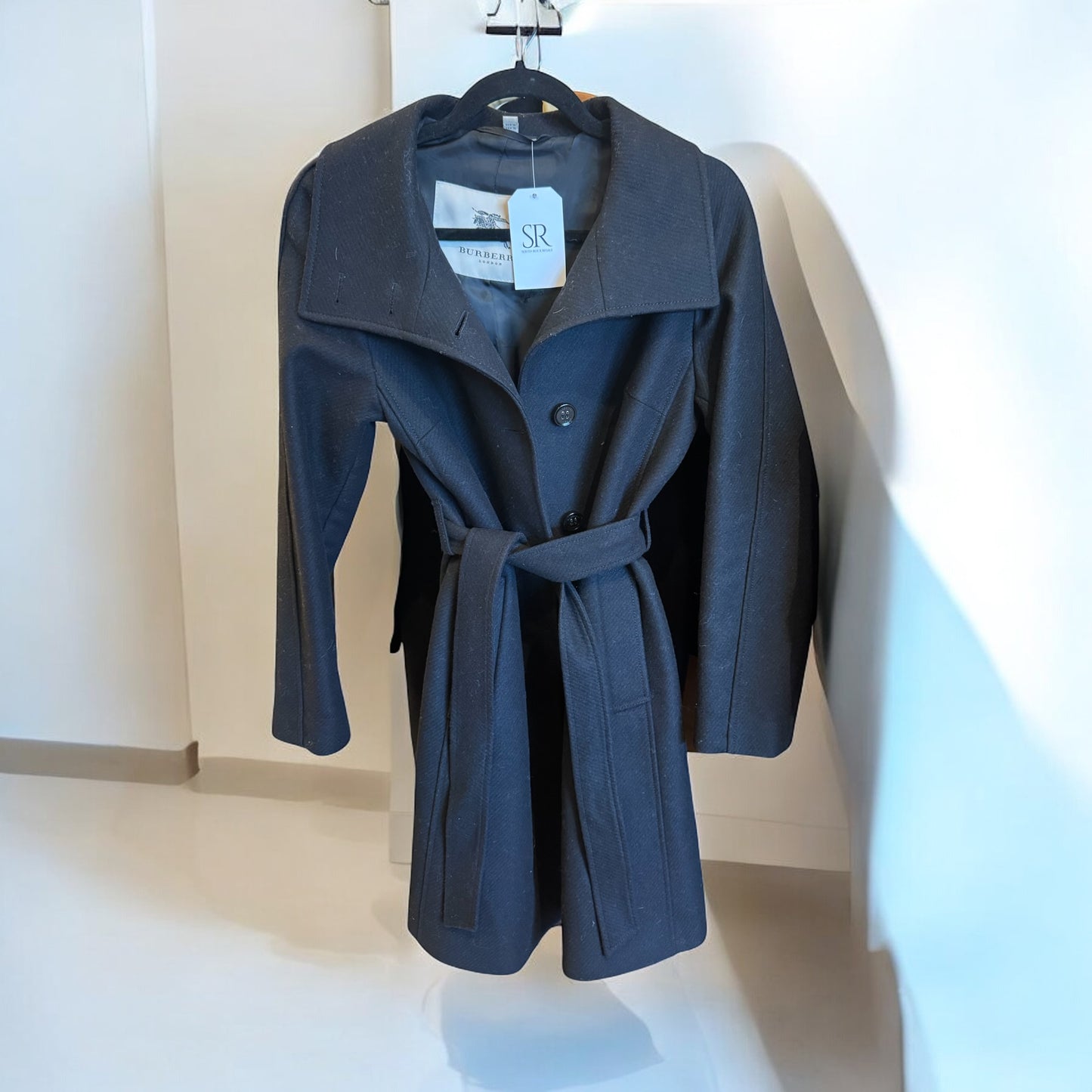 Burberry Wool Cashmere Trench - Size 6