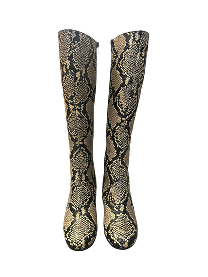 CHIE MIHARA Snake Skin Boots - Size 37