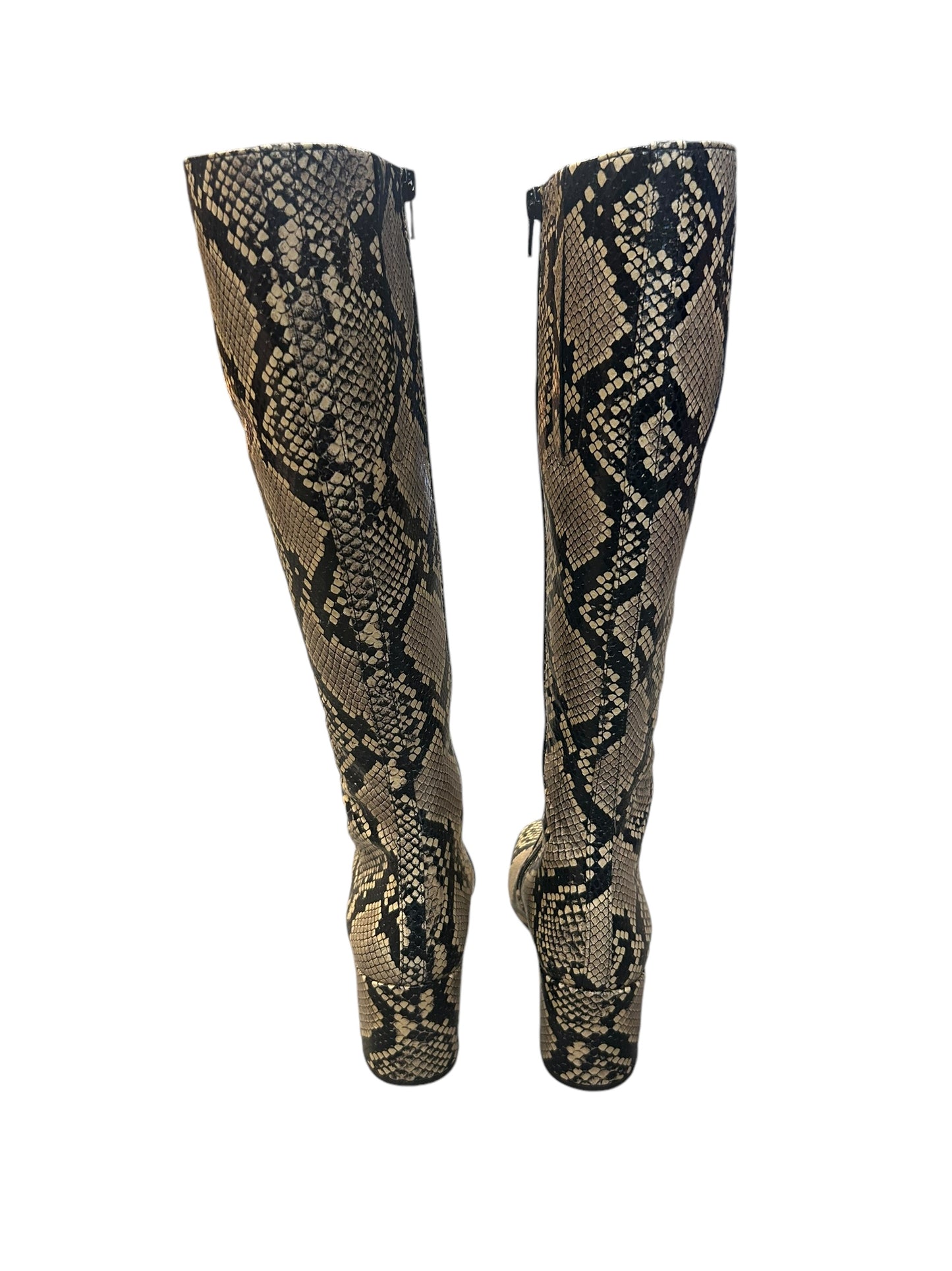 CHIE MIHARA Snake Skin Boots - Size 37