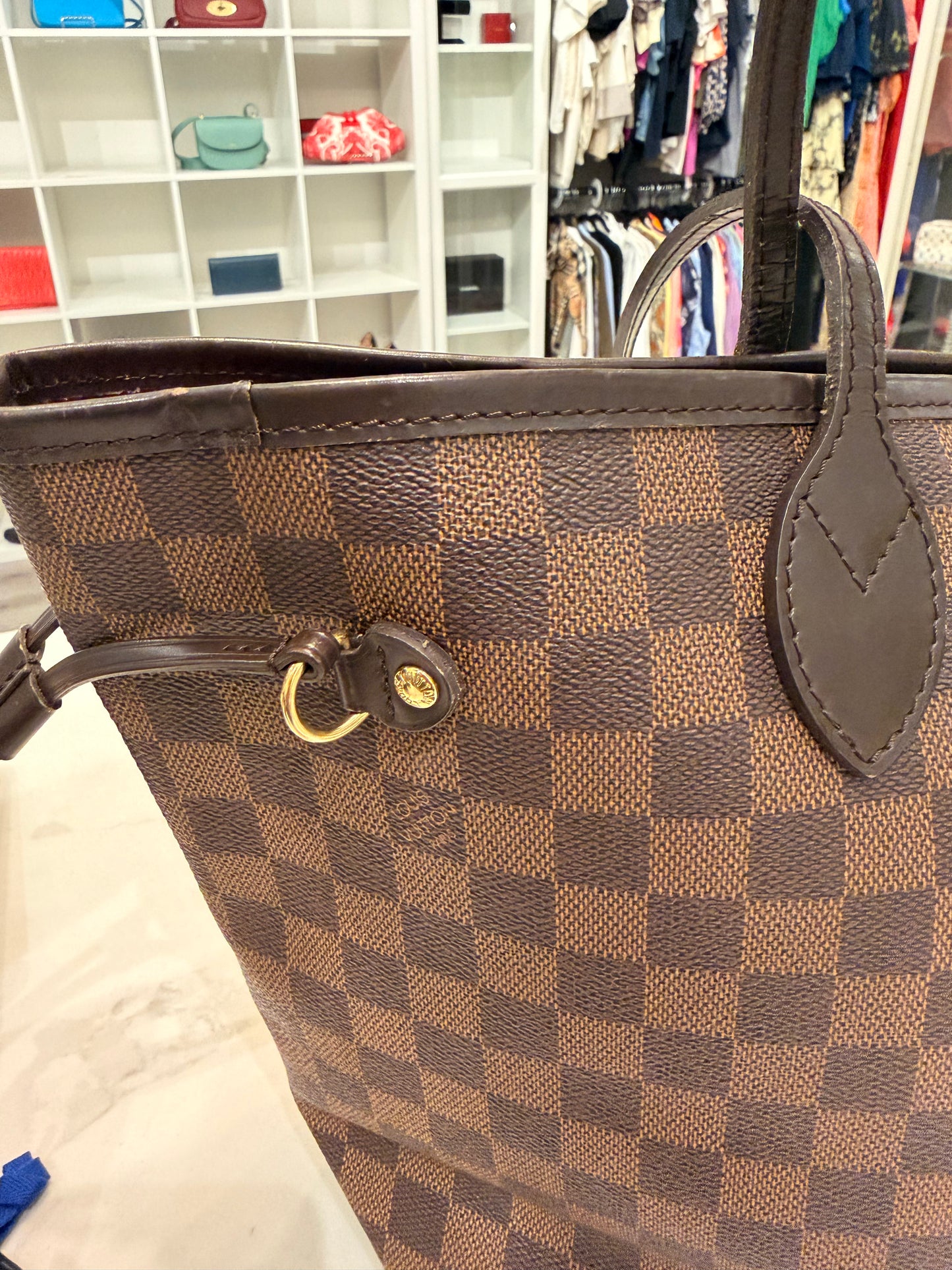 Louis Vuitton Damier Ebene Neverfull MM