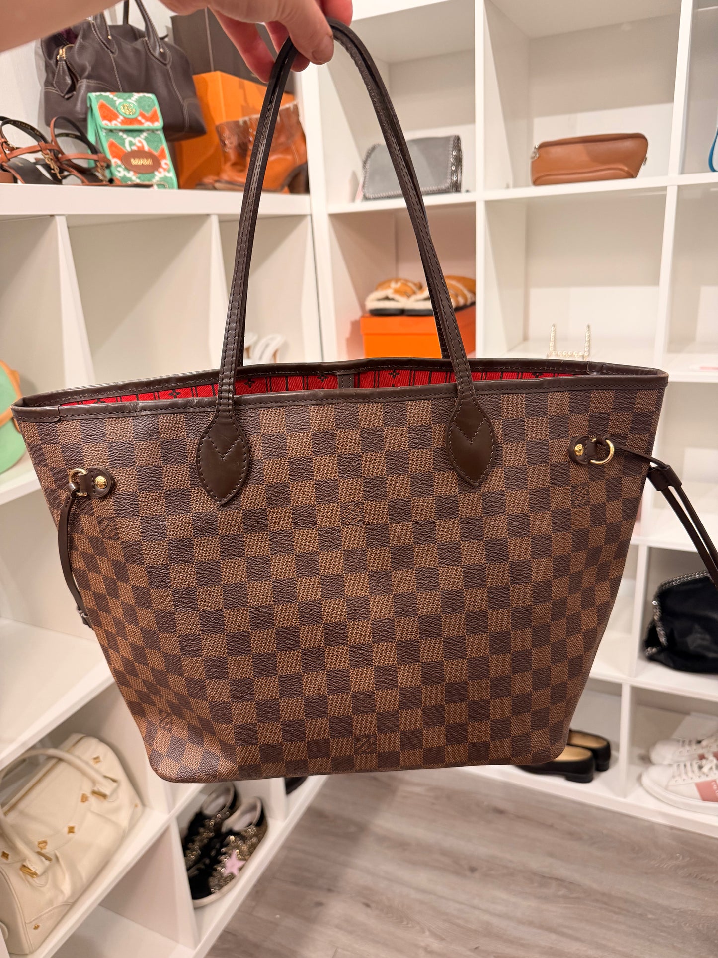 Louis Vuitton Damier Ebene Neverfull MM