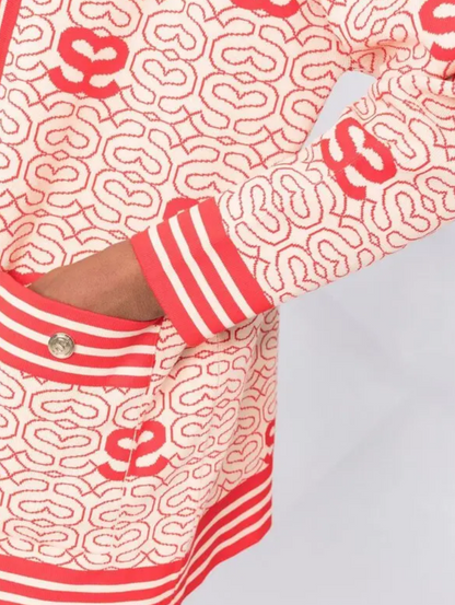 SANDRO Reversible Open Front Cardigan