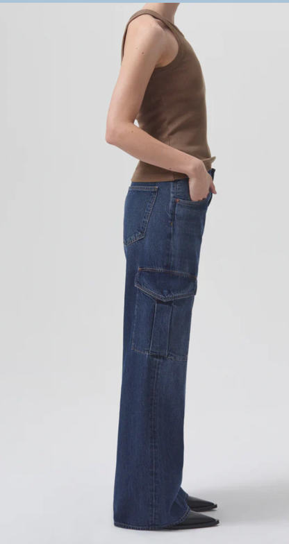New* AGOLDE Minka Cargo Jeans - size 28