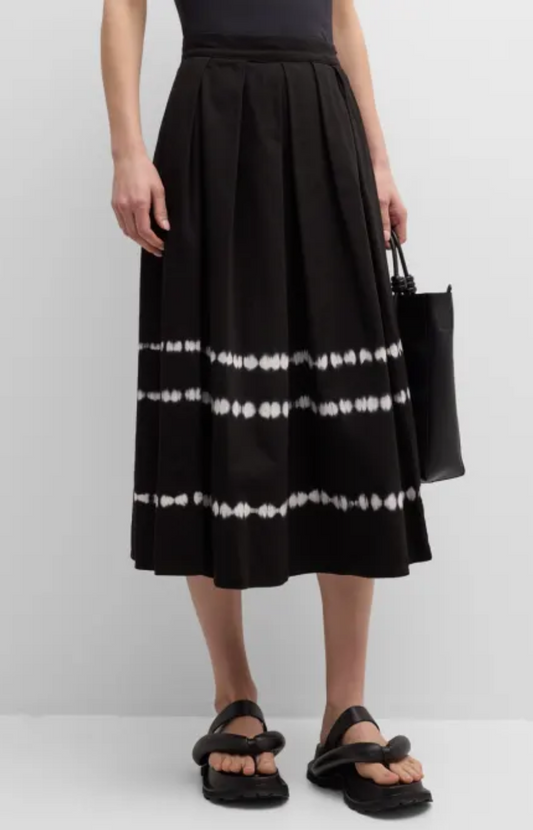New* Weekend Max Mara Cotton Tie Dye MIDI Skirt - Size 36