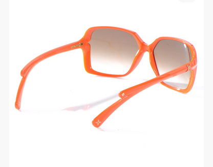 LOUIS VUITTON Flore Carre Sunglasses Orange