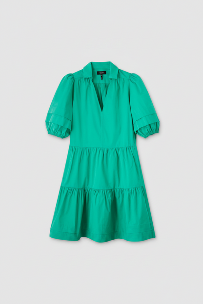 ME+EM Poplin Swing Shirt Dress - Size 12