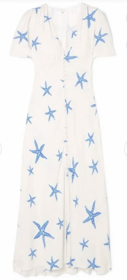 New* RIXO Starfish Dress - Size L