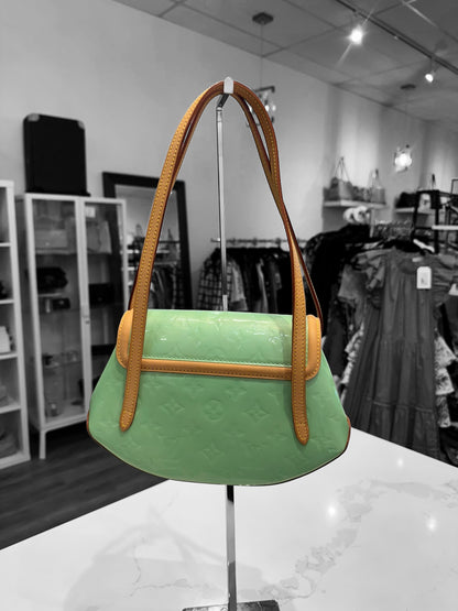 LOUIS VUITTON Monogram Vernis Biscayne Shoulder Bag