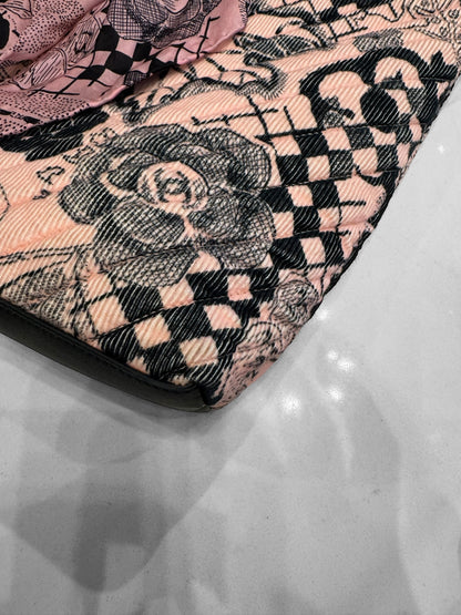 CHANEL Camellia Ribbon Tote Bag