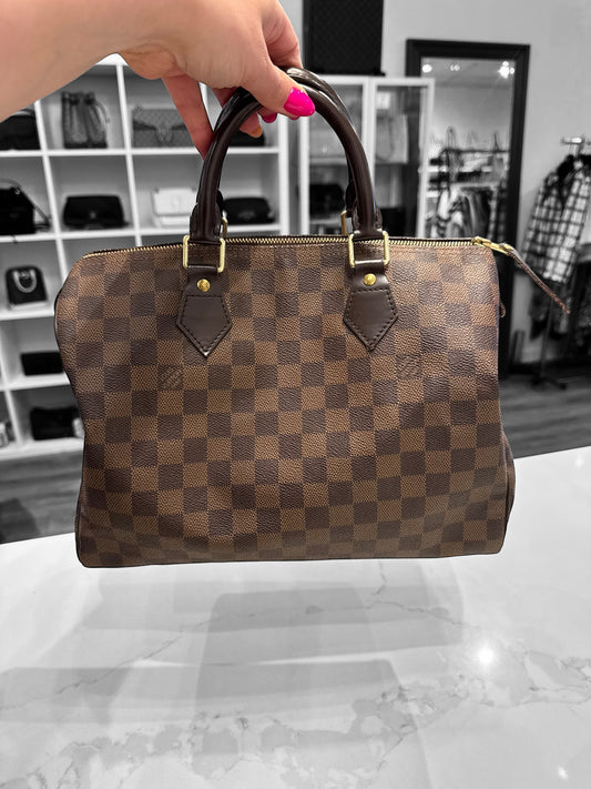 LOUIS VUITTON Damier Ebene Speedy 30