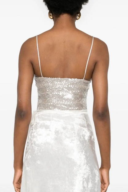 New* FORTE FORTE Sequin Bodysuit - Size XS