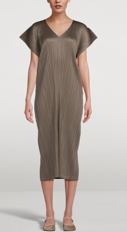 New* PLEATS PLEASE ISSEY MIYAKE Monthly Colour March Dress - Size M