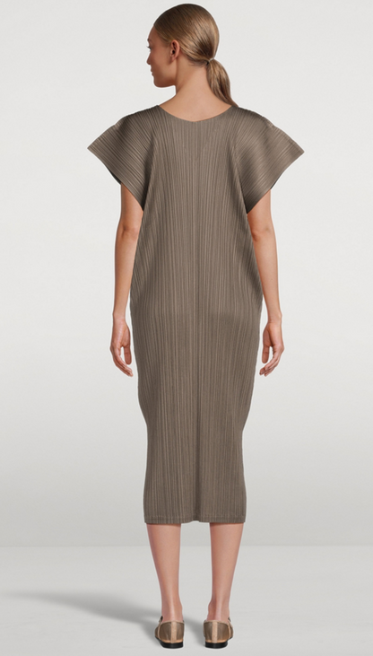 New* PLEATS PLEASE ISSEY MIYAKE Monthly Colour March Dress - Size M