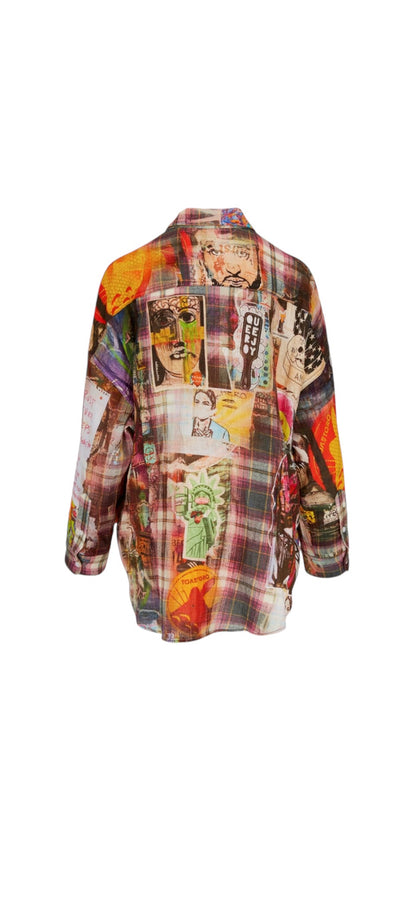 R13
Crosby & Broome Graffiti Work Shirt- Size Medium