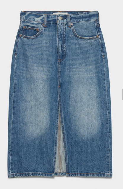 NEW* Denim Forum The 90s Halle Denim Skirt - Size 26