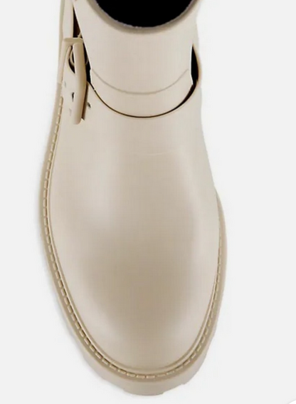 JIMMY CHOO Yael Rubber Boots - Size 38