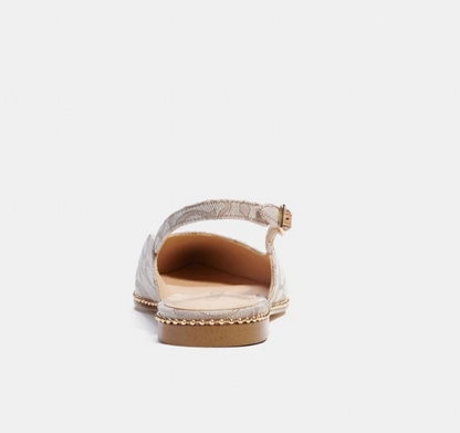 COACH Jacquard Slingback - Size 8.5