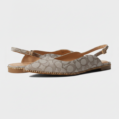 COACH Jacquard Slingback - Size 8.5