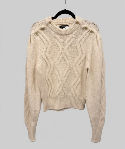 ISABEL MARANT Cream Sweater - Size M