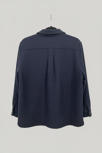 THE GREAT Navy Craftsman Shirt Jacket - Size M