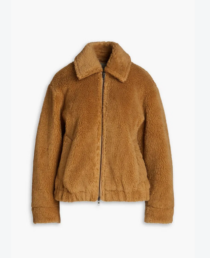 VINCE. Faux Shearling Jacket - Size M