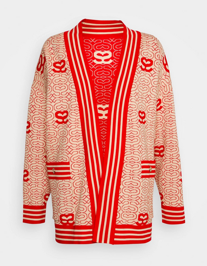 SANDRO Reversible Open Front Cardigan - Size S