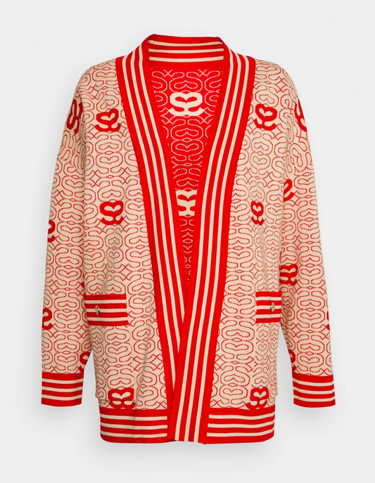 SANDRO Reversible Open Front Cardigan - Size S