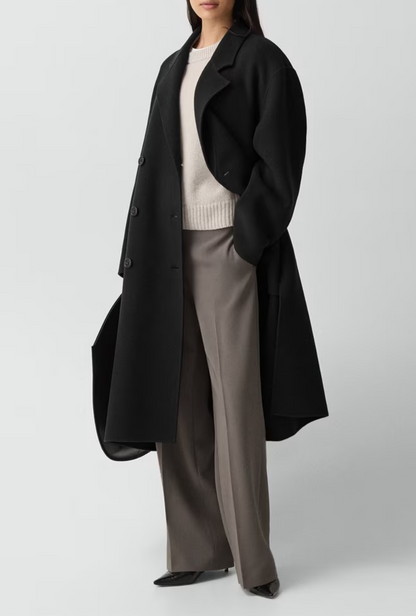 NEW* THEORY Wool/Cashmere Belted Coat - Size M