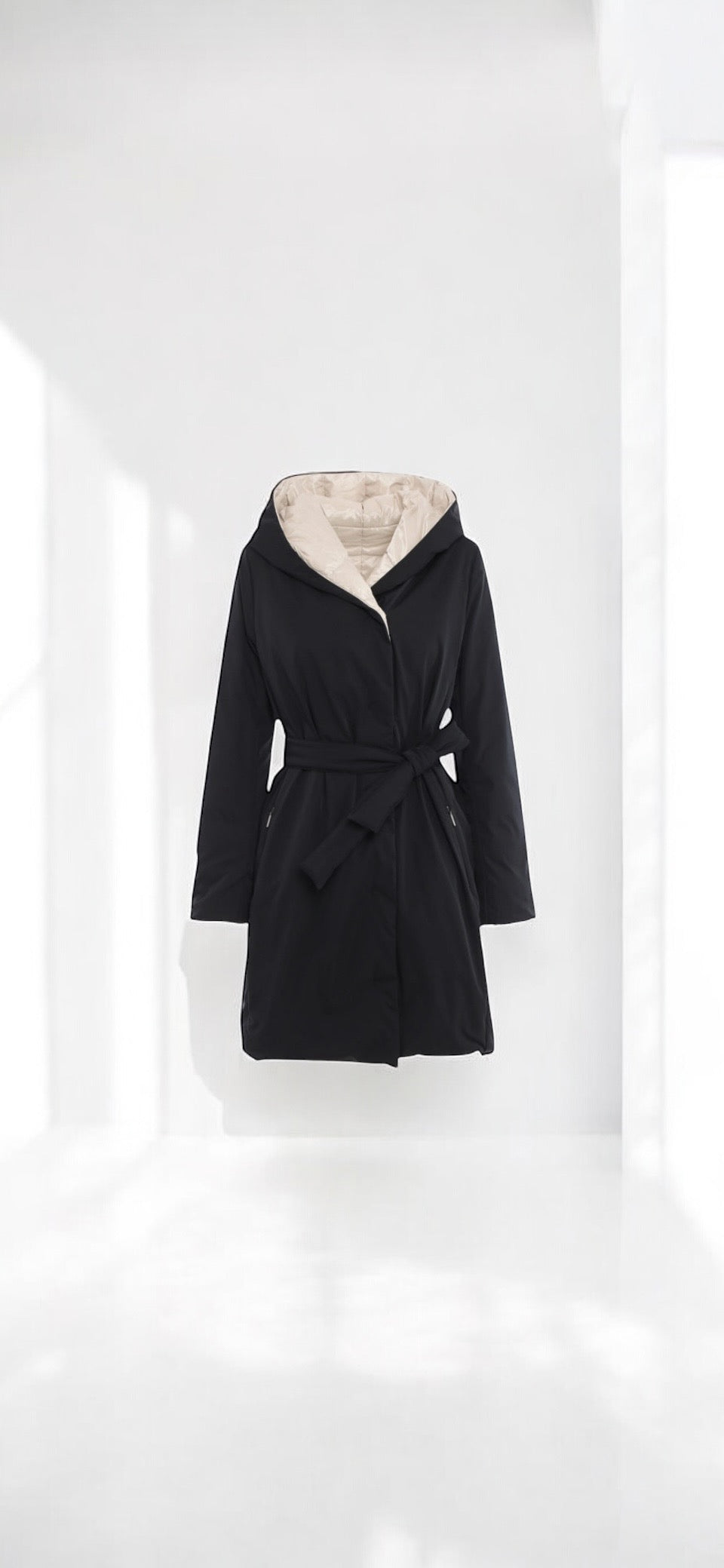 Weekend MAX MARA Eguale Reversible Coat - Size 6