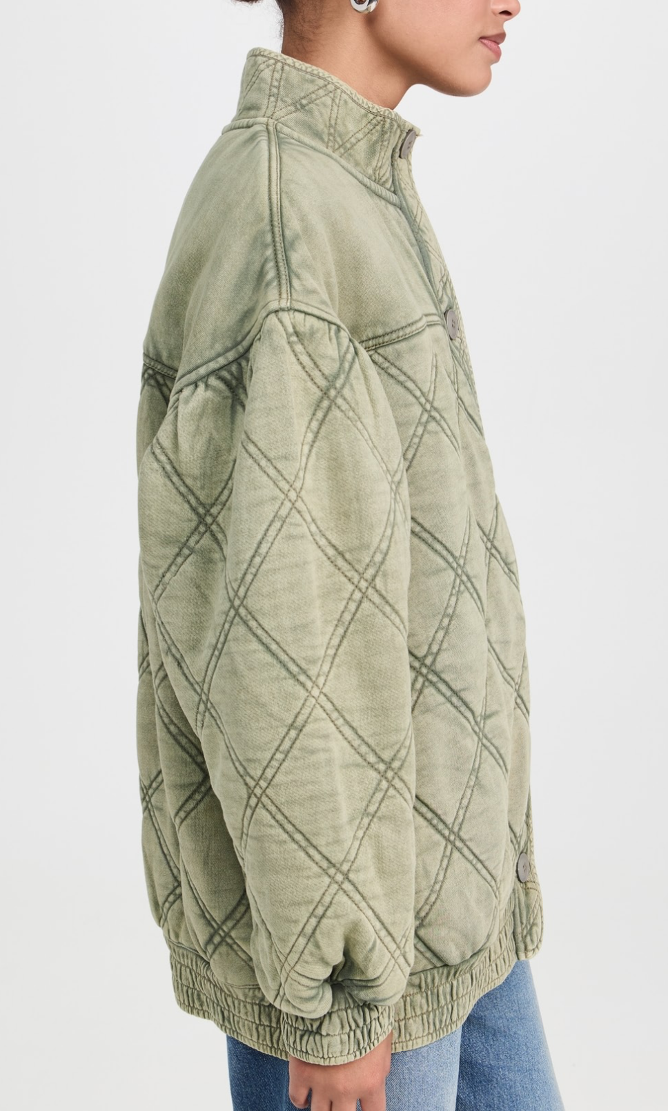 NEW* FREE PEOPLE Juno Quilted Cotton Jacket - Size S