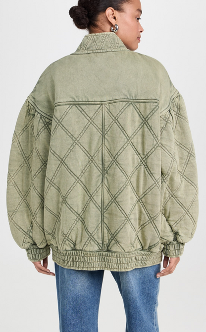 NEW* FREE PEOPLE Juno Quilted Cotton Jacket - Size S