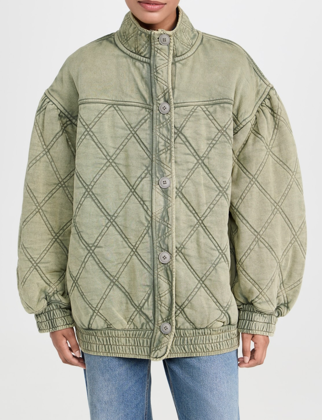 NEW* FREE PEOPLE Juno Quilted Cotton Jacket - Size S