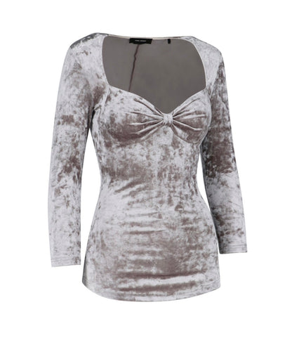 NEW - ISABEL MARANT Velvet Top - Size 34