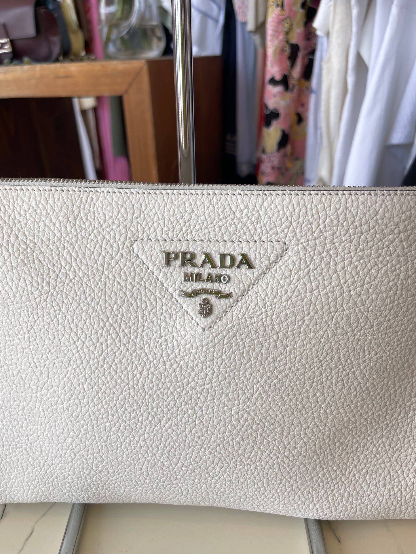 Prada Leather Shoulder Bag